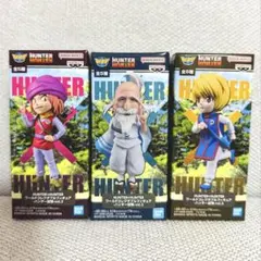 HUNTER×HUNTERワールドコレクタブルフィギュア-ハンターハンター 3体