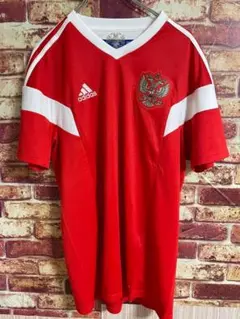 adidas ロシア代表2018 サッカーユニフォーム　L 赤　新品未使用