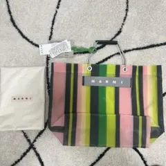 MARNI ストライプ トートバッグのサムネイル