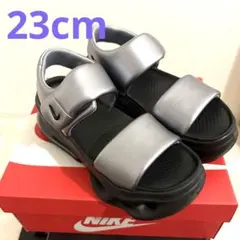NIKEエアマックスヘイローサンダル23cm◆メタリックシルバー◆Haloのサムネイル
