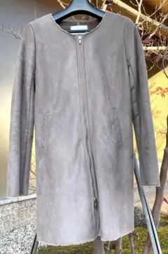 【セール】アーバンリサーチSonny Label】 ムートン風ミディアム丈コート