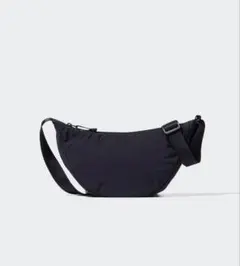 UNIQLO ユニクロ　ラウンドミニショルダーバッグ　黒　ブラック