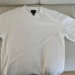 H&M ルーズフィット ホワイト Tシャツ