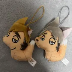ハイキュー!! どうぶつぷちマスコットぬいぐるみ3 ツムキツネ サムキツネ