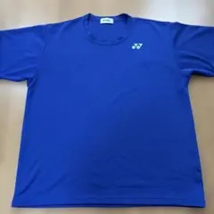 【訳あり】YONEX バドミントン シャツ L 青