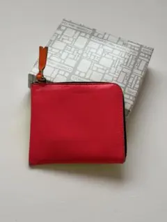 COMME des GARCONSコムデギャルソンL字財布ピンク×イエローのサムネイル