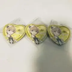 Rook ハート型ピンバッジ 3個セット