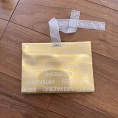 DIOR ギフト袋 ゴールド　約19.5cmx14cm マチ7cm