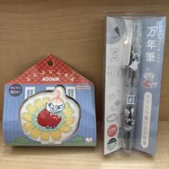 MOOMIN ムーミン リトルミィ 万年筆とぷにぷにふせんのセットのサムネイル