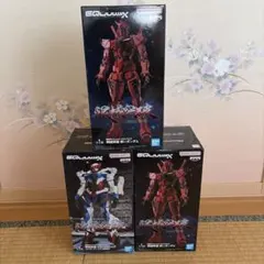 限械突破　機動戦士ガンダム　GQuuuuuuX フィギュア　3個セット