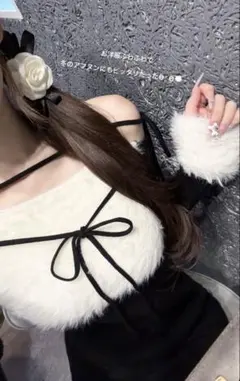 Lumignon Ribbon brooch frill mini skirt - メルカリ