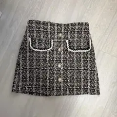 titty&co. ツイードミニスカート