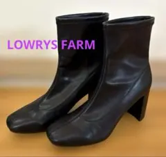 LOWRYS FARM ミドルブーツ　Ｌ　ブラック