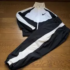 NIKE キッズ ジャージ セットアップ ブラック XS