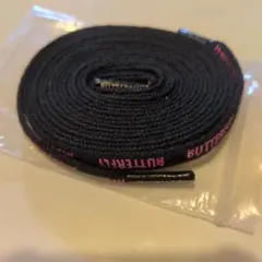 BUTTERFLY 卓球シューズ用のシューレース 黒