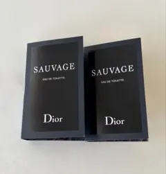 Dior ディオール　ソバージュ　香水　サンプル 2コ(未開封)