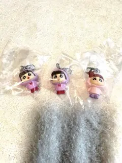 クレヨンしんちゃん めじるしアクセサリー2 あいちゃん2個 ネネちゃん1個