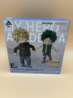 一番くじ　僕のヒーローアカデミア　更に向こうへ　E賞　いずく＆かつき フィギュア