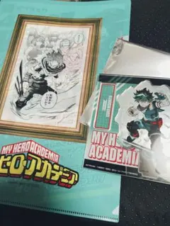 【非売品】ジャンフェス2024 配布のヒロアカクリアファイル、アクスタ