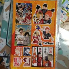 ハイキュー!!　ジャンプSQ　2024年3月特大号　付録　ステッカー