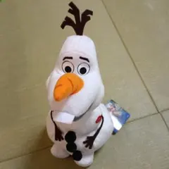 タグ付き未使用　アナと雪の女王 オラフ プレミアムゆらゆらぬいぐるみ