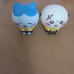 ちいかわココス。ハチワレ&ラッコソフビ2点セット