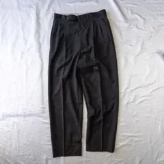GIORGIO ARMANI ウールレーヨン タックスラックス /FZ26 - メルカリ