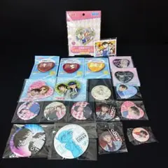 名探偵コナン キラキラハート缶バッチ ハート 缶バッチ