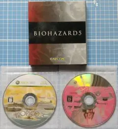 Xbox360版　BIOHAZARD5+TROPICO 3+マブラヴ