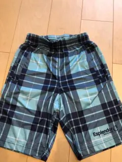 Esplendor チェック柄 バスケットボールパンツ Sサイズ