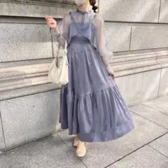 RiLi シアーボレロ×ボリュームフレアドレス