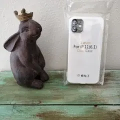 iphone11用 クリアケース　シリコン ソフト素材 新品未開封