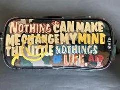 NOTHING CAN MAKE ME CHANGE MY MINDペンケース