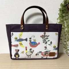 トートバッグ　ハンドメイド　8号帆布　キャンバス　国産　B5サイズ対応