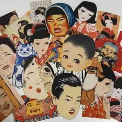 昭和レトロにっぽん素材詰め合わせ★コラージュ・ジャンクジャーナル