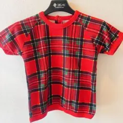 rockyyourbaby チェック柄 Tシャツ 110cmのサムネイル