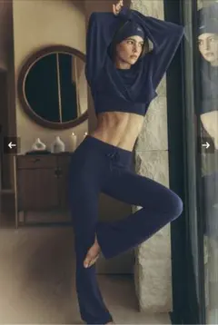 aloyoga スウェイ ブーツカット スウェットパンツ S - メルカリ
