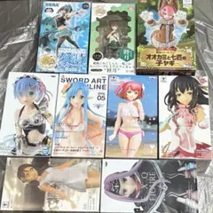 美少女 フィギュア 大量 まとめ売り ラブライブ リゼロ SAO 一番くじ