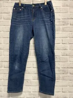 ★良品★ ジーンズ デニムパンツ ブルー 薄生地 男女兼用 Mサイズ