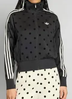 adidas ドット柄 トラックジャケット
