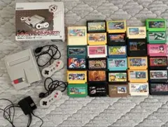 Nintendo ファミリーコンピュータ 本体 ソフト28本　セット