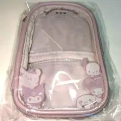 サンリオ エンジョイアイドルシリーズ　アクリルスタンドホルダー パープル