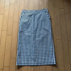フレームワークギンガムチェックタイトスカートのサムネイル