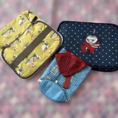 ムーミンランチポーチ3点セット
