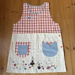 ムーミン キャラクター刺繍エプロンのサムネイル