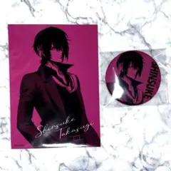 銀魂　高杉晋助　スーツ　アナグラ　缶バッジ　ジャンフェス　【貴重】