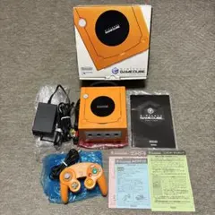 Nintendo ゲームキューブ本体 オレンジ 箱付き