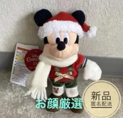 ディズニー　クリスマス　ぬいぐるみバッジ　ミッキー　クリスマス2025 トナカイ
