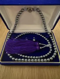 葬祭　法人　イヤリング　パールネックレス　お数珠3点セット