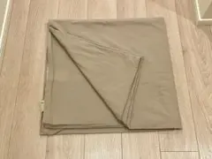 【装着のみ】Aooka 掛け布団カバー 防ダニ カーキ キングサイズ